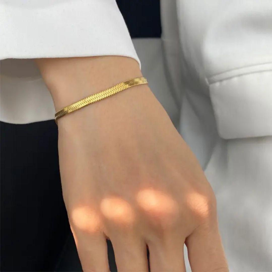 Golden Statement Bracelet