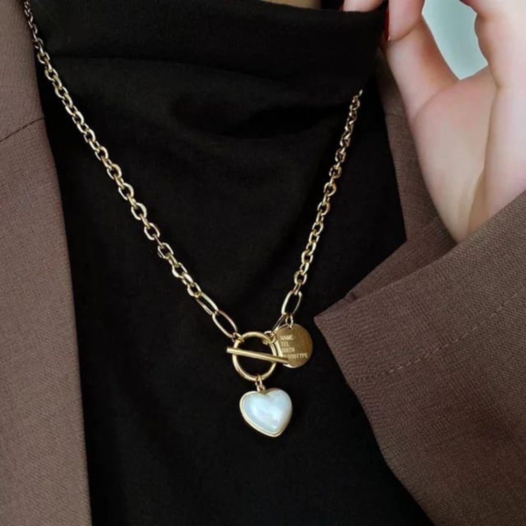 Chicray Heart Necklace