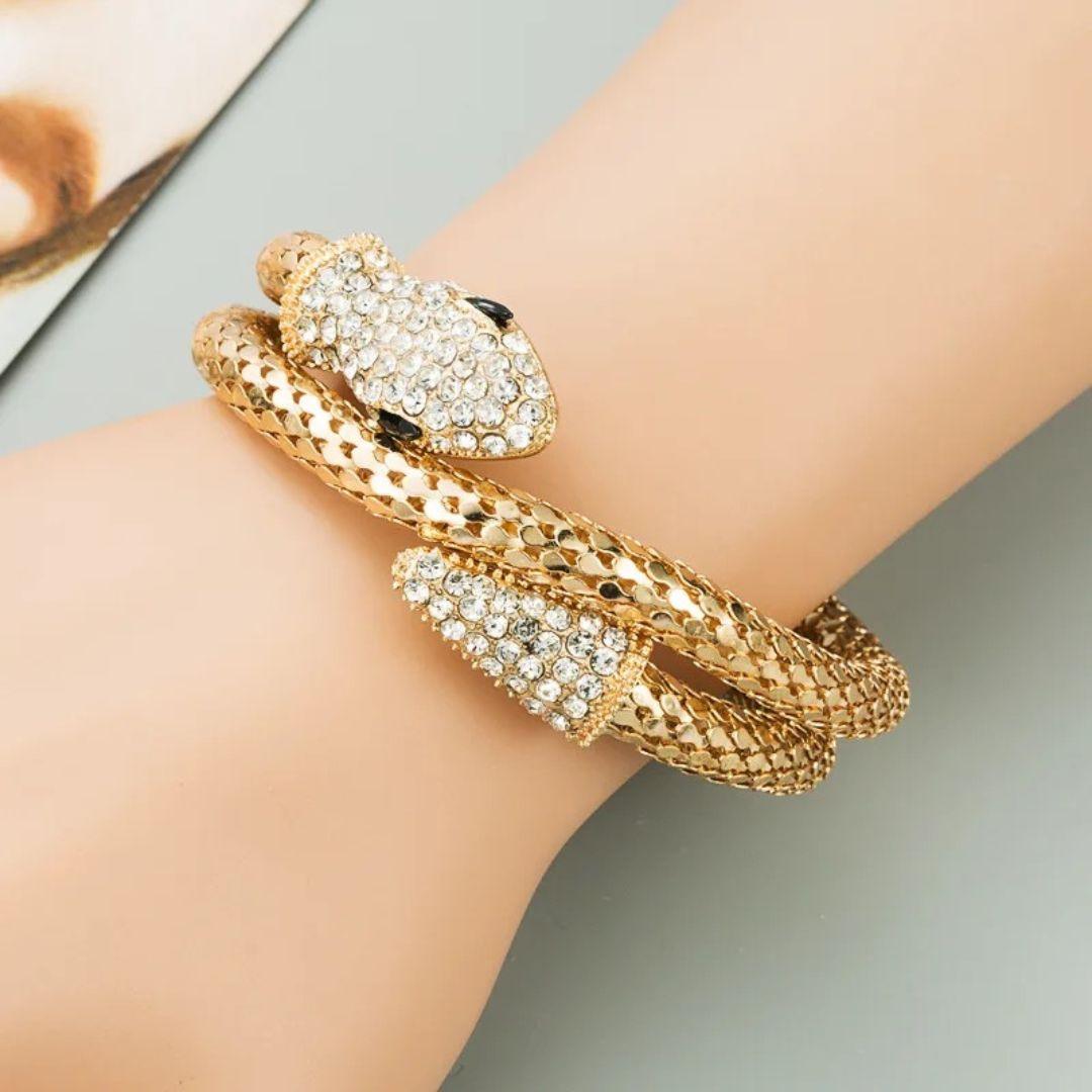 Sparkling Viper Bracelet