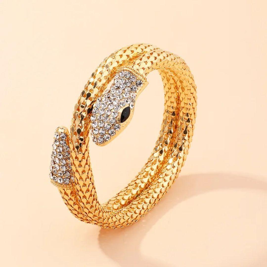 Sparkling Viper Bracelet
