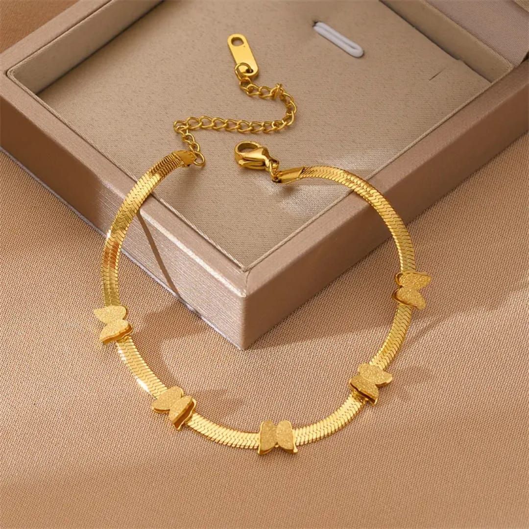Ivy Butterfly Bracelet