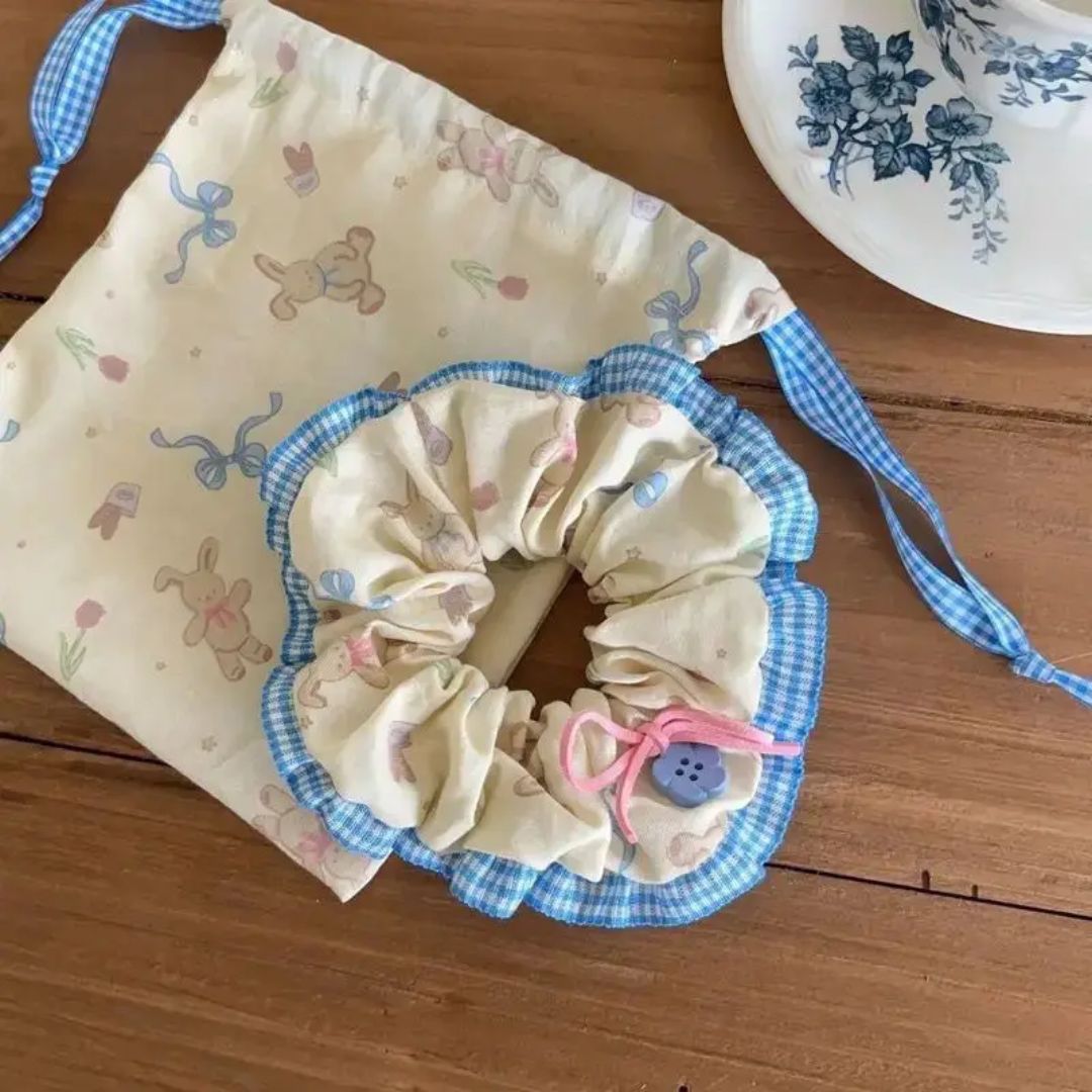 Bluebell Bunny Scrunchie Hair Tie