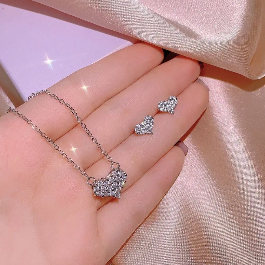 Forever Love Necklace & Earrings