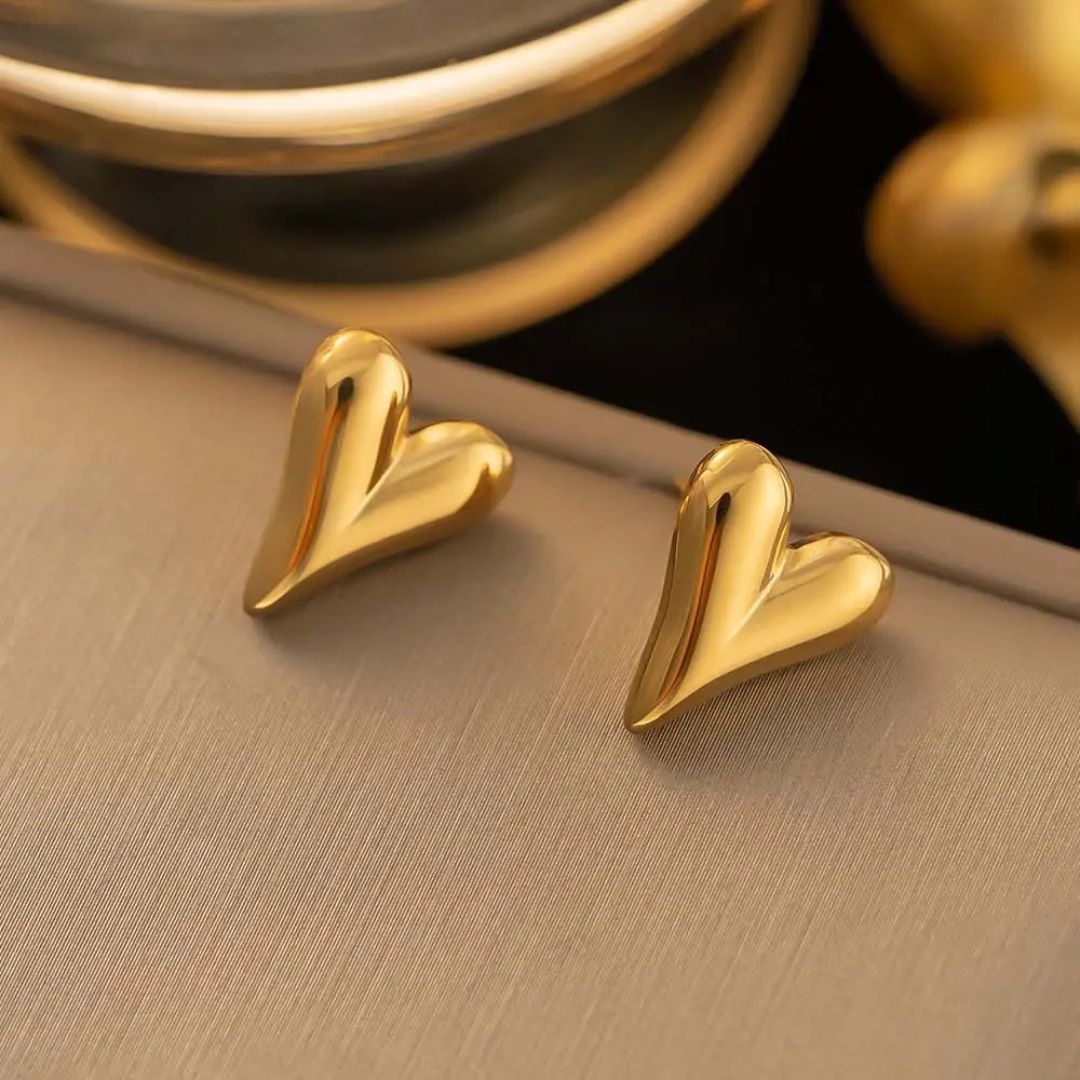 Gilded Love Earrings