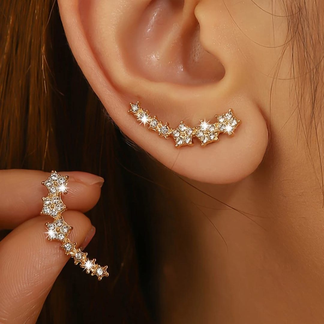 Starry Night Climbers Earring
