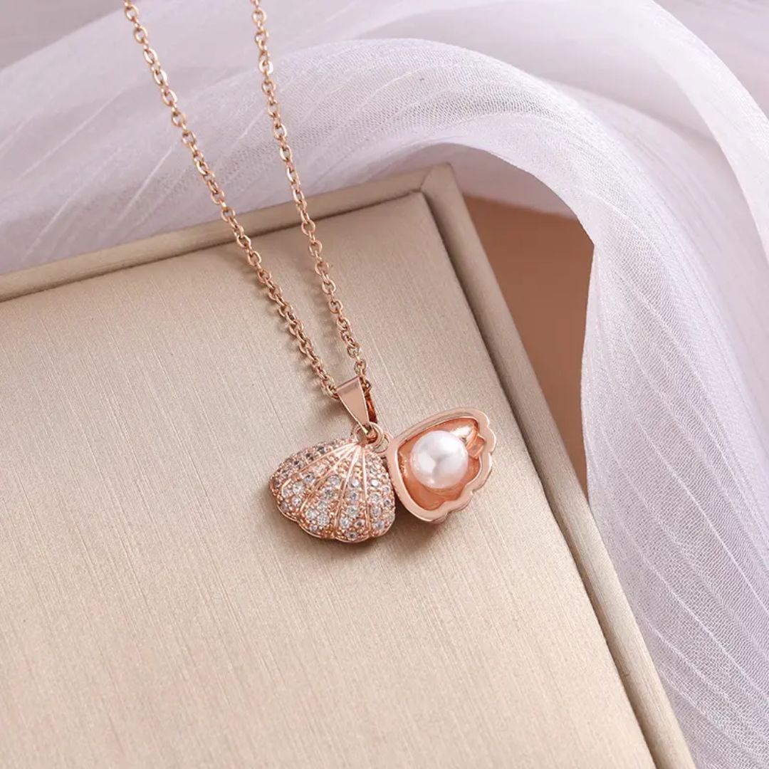 Give It A Shot shell Neckpiece