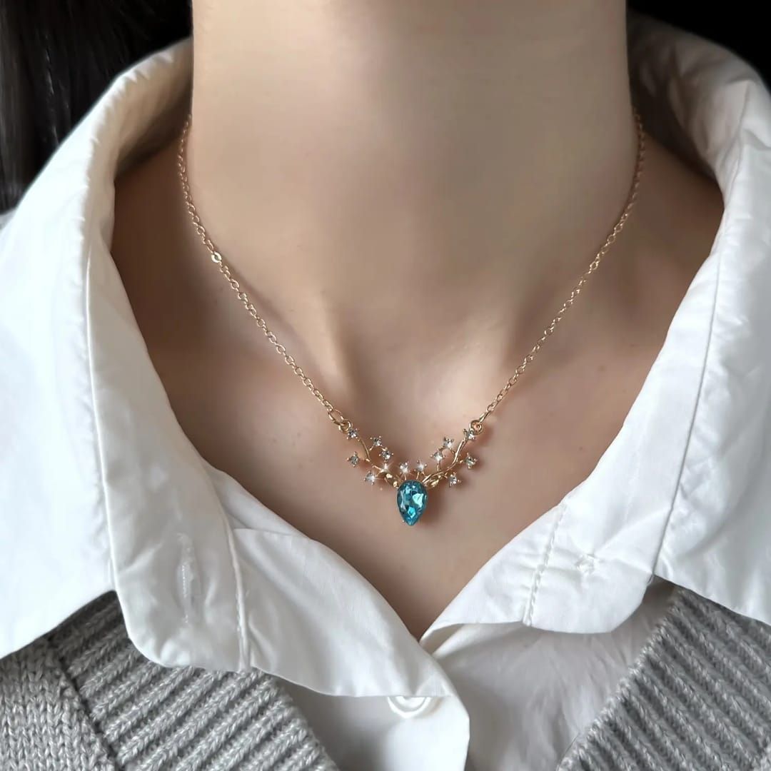 Reindeer Antler Necklace