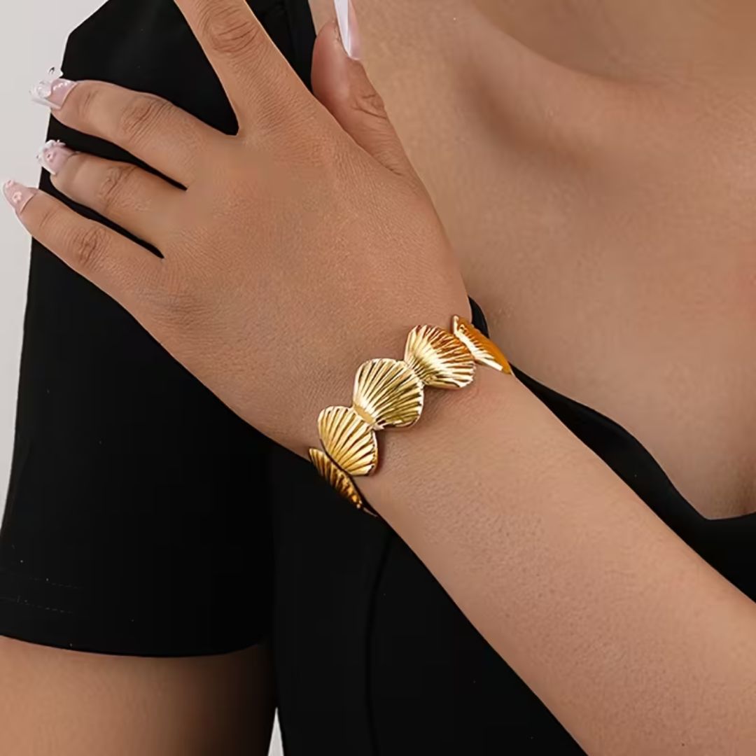 Gilded Shell Bracelet