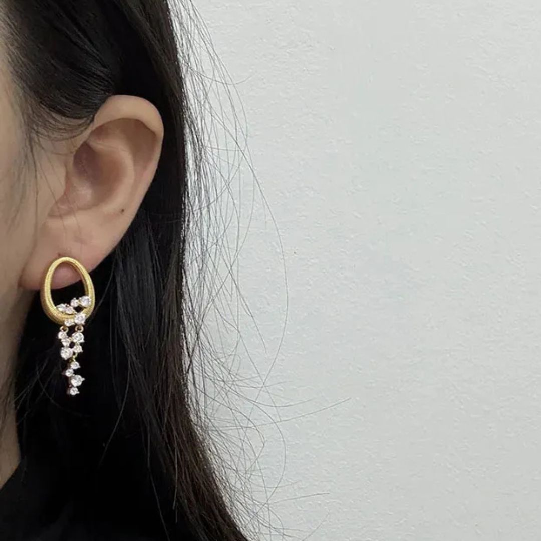 Vintage Versailles Vine Earrings