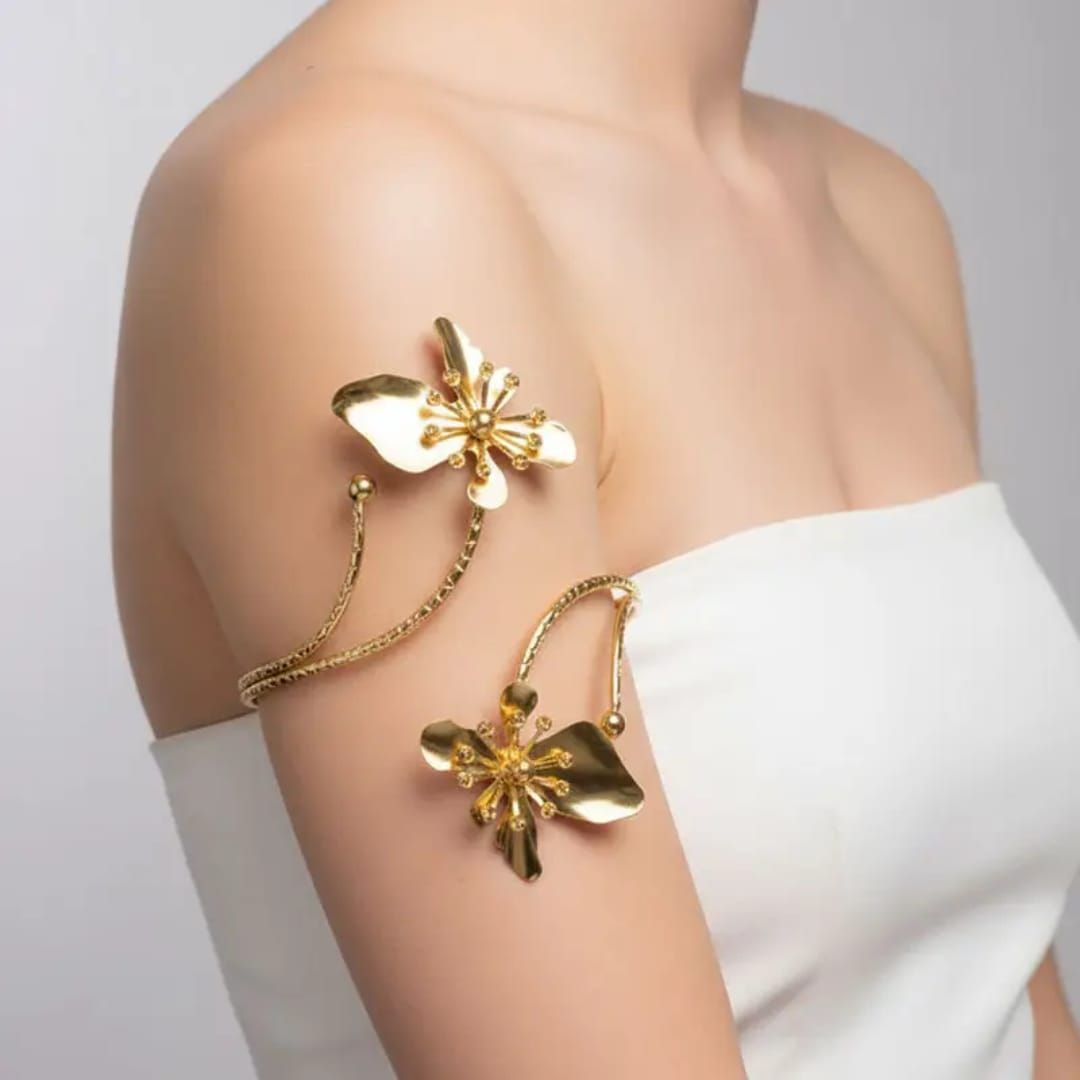 Olympian Floral Arm Cuff