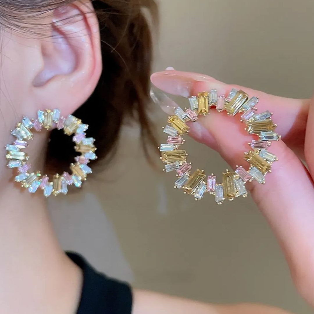 Sweetheart Prism Studs Earring