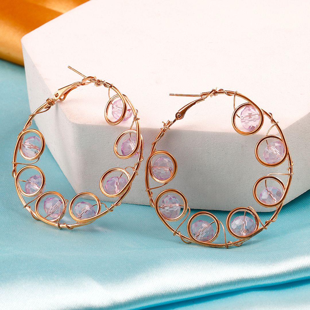 Glimmer Hoops Earring