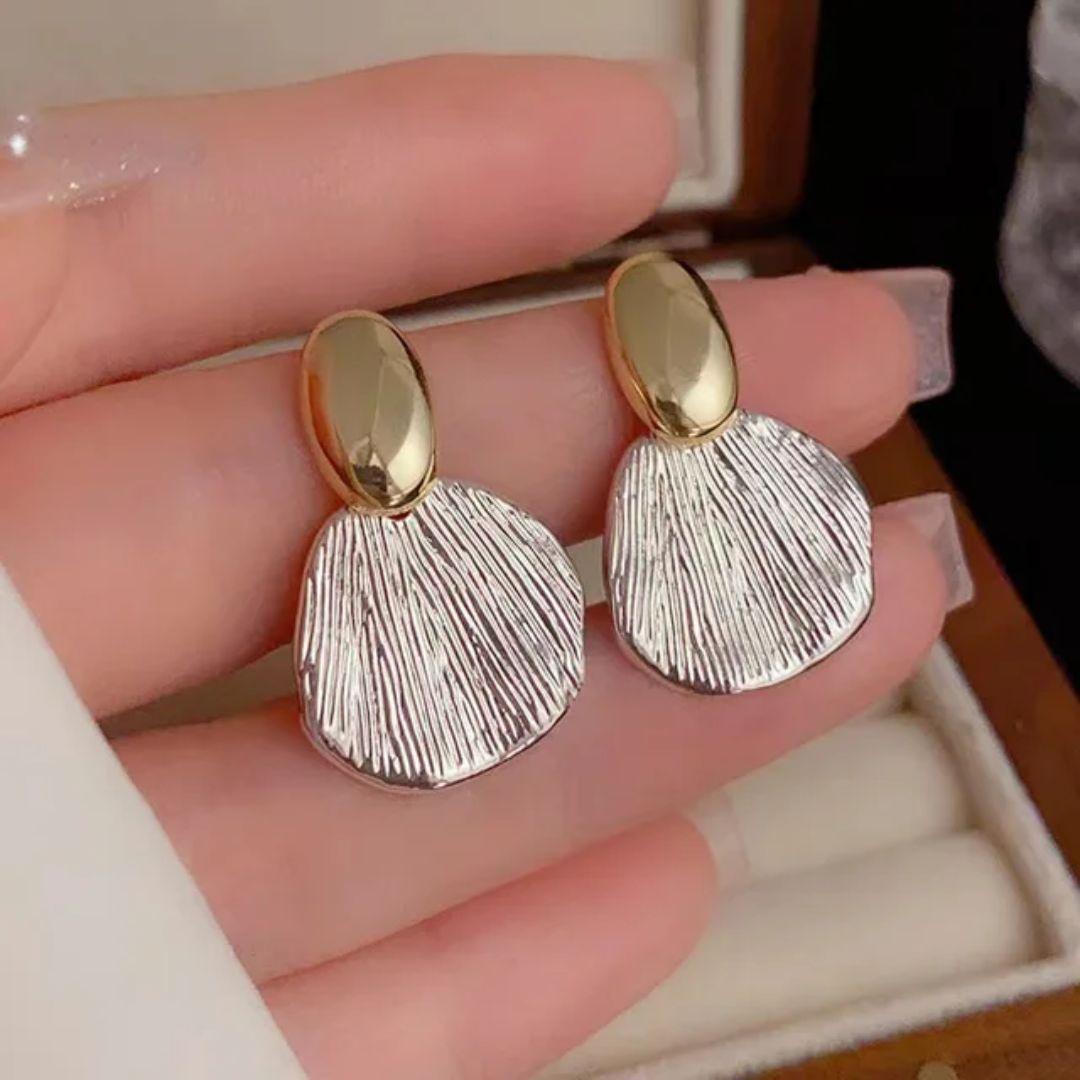 Gilded Ripple Earrings