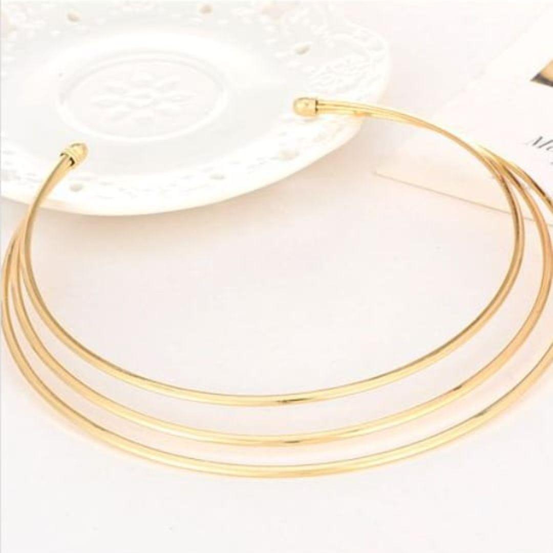 Triple Threat Collar Necklace