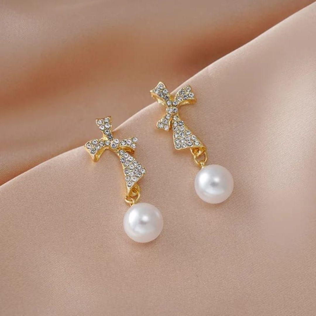 A Pearl Of Wisdom Drop Earrings