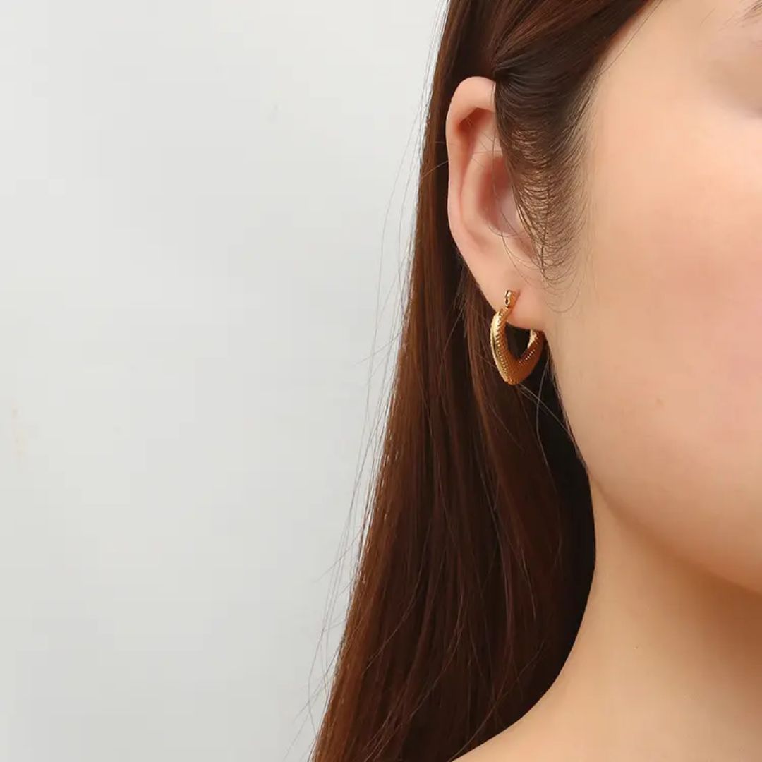 Bloomray Date Hoops Earring