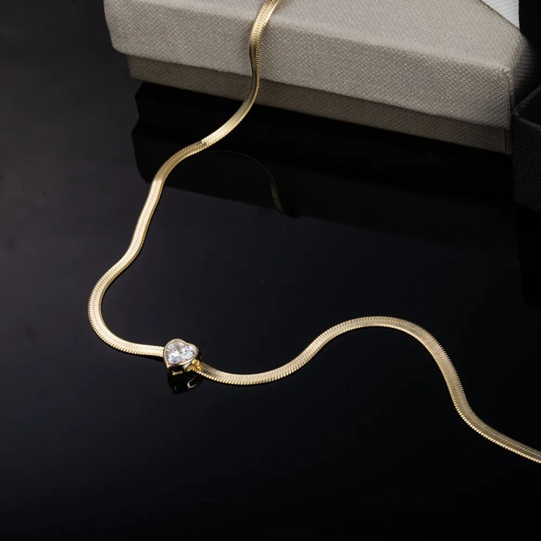 Eternity Heart Necklace