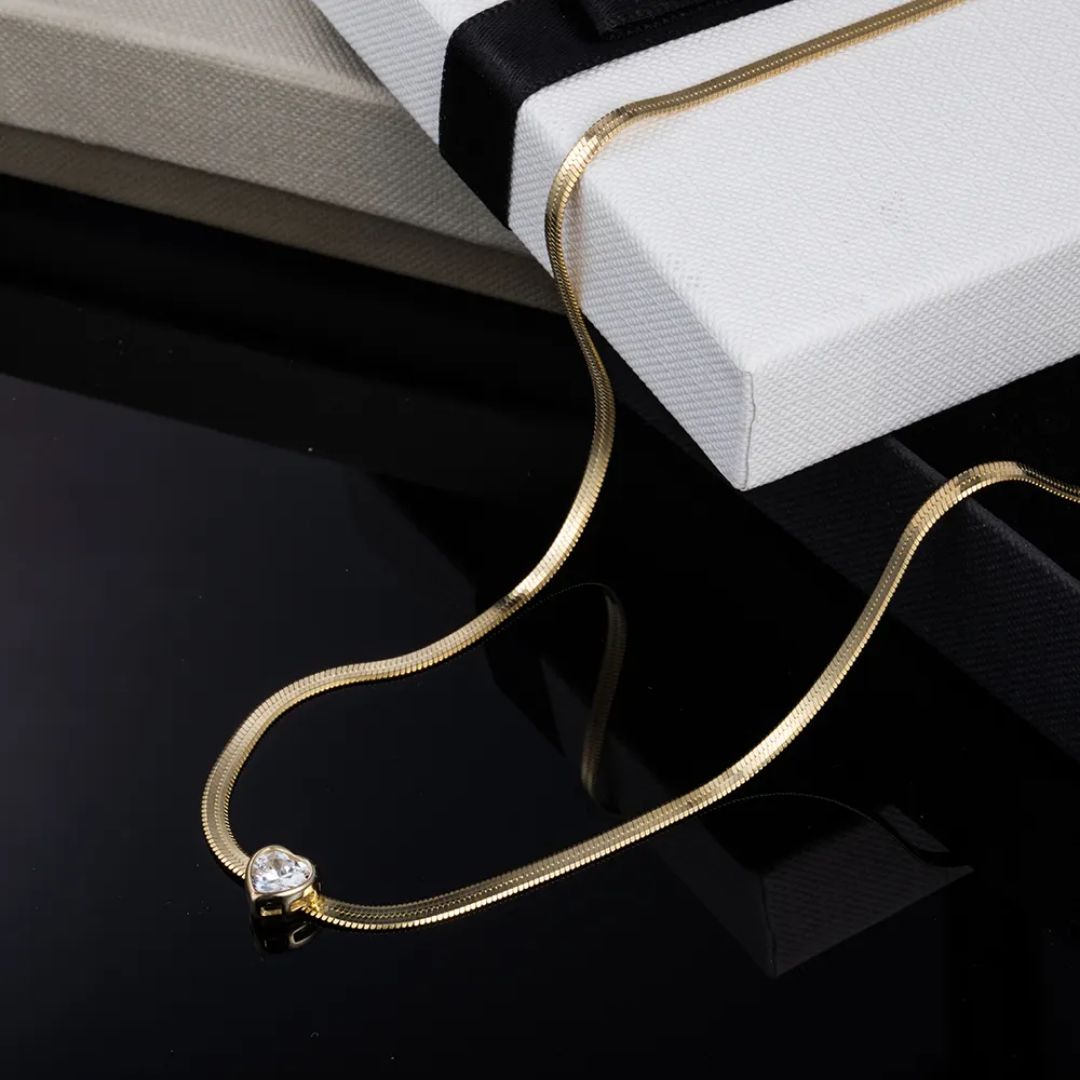Eternity Heart Necklace