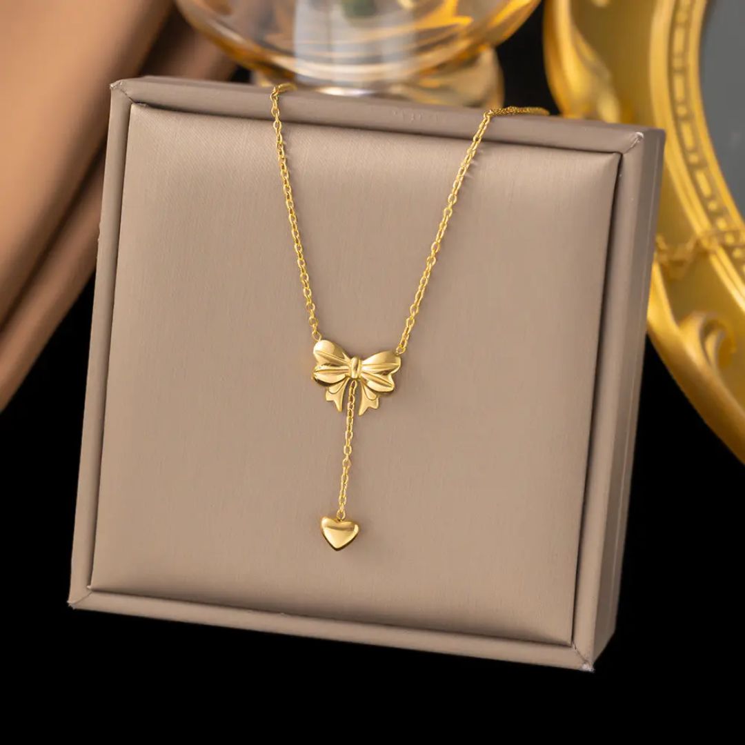 Sweetheart Bow Necklace