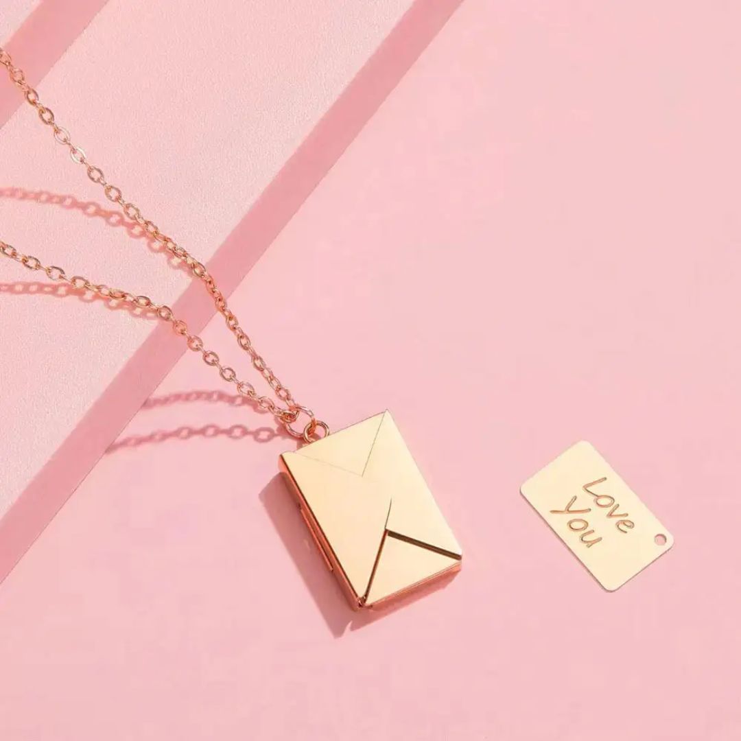 Envelope Love Letter Necklace