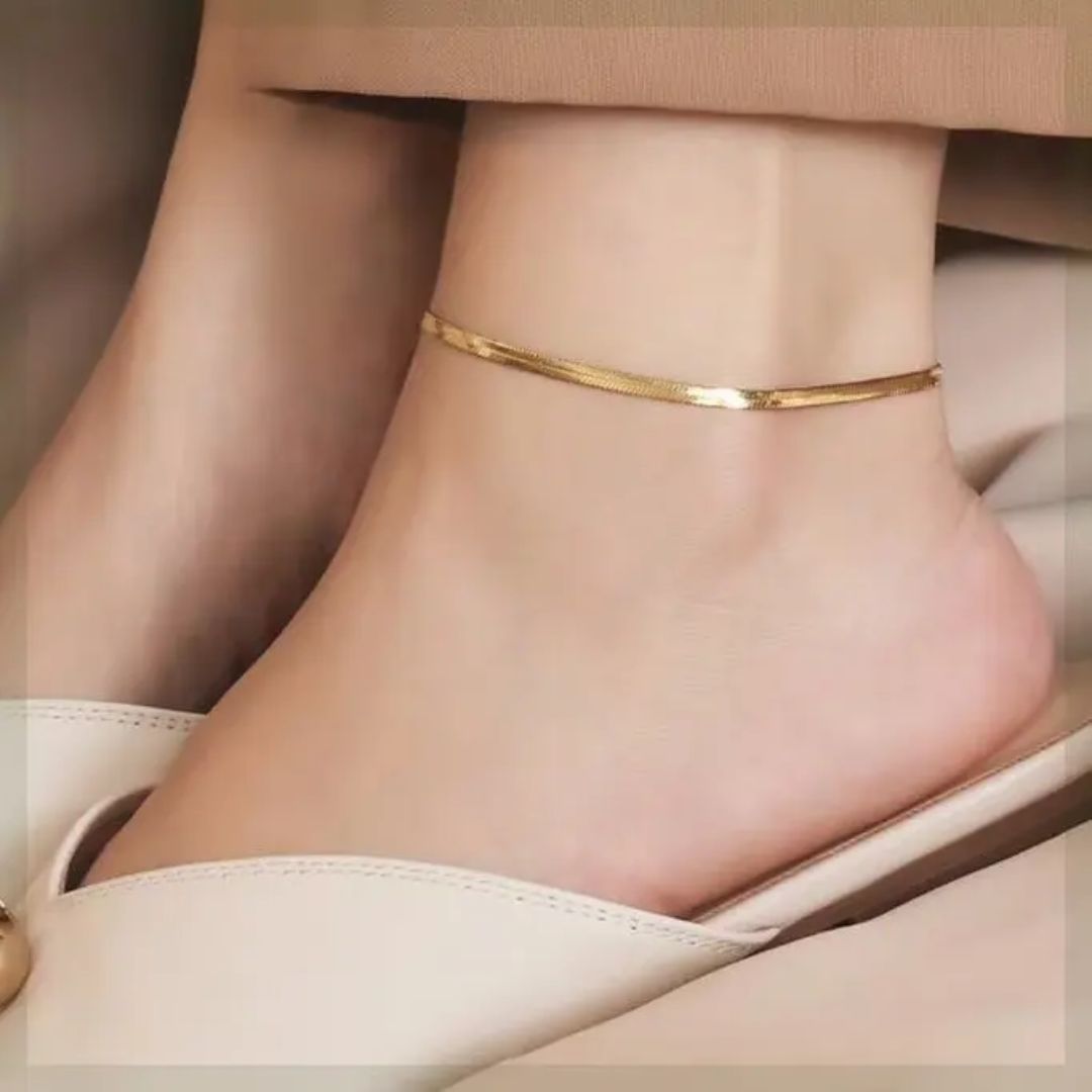 Gilded Aura Anklet