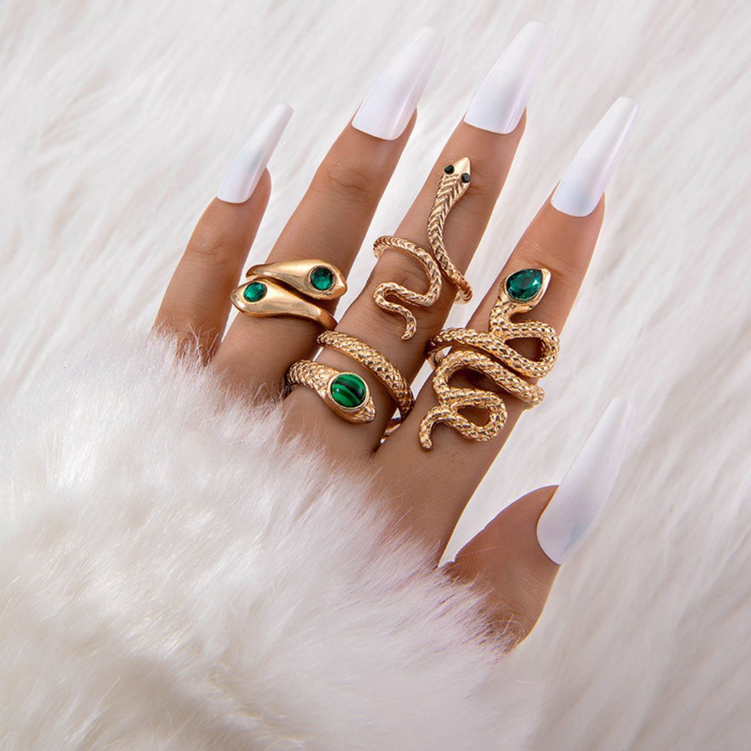 Snake Ring Set