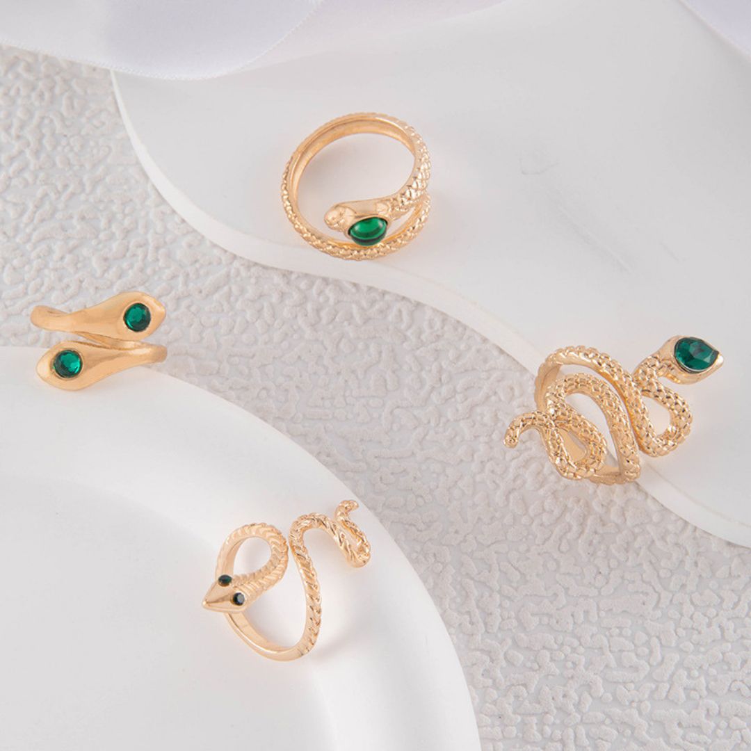 Snake Ring Set