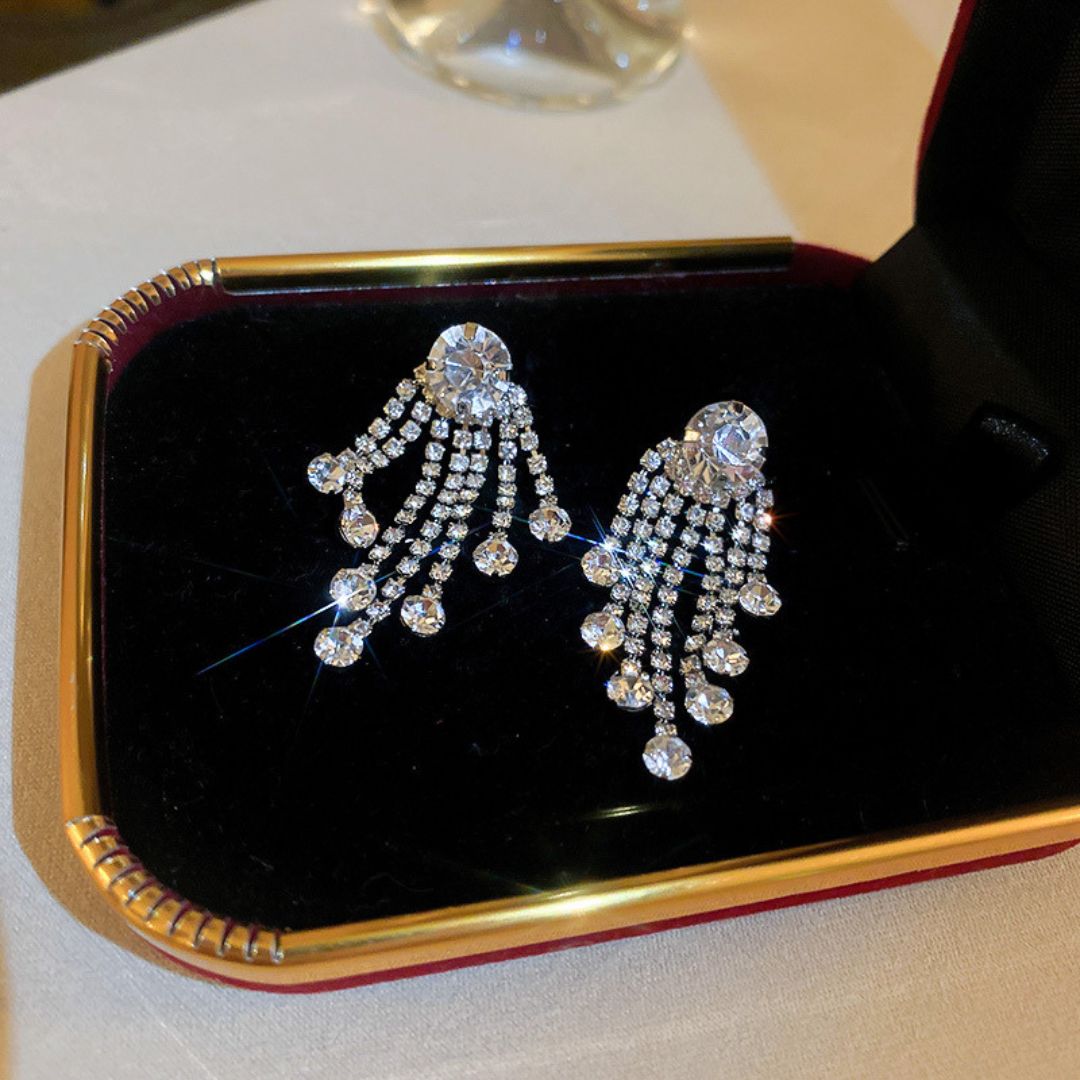 Crystal Dangling Earring