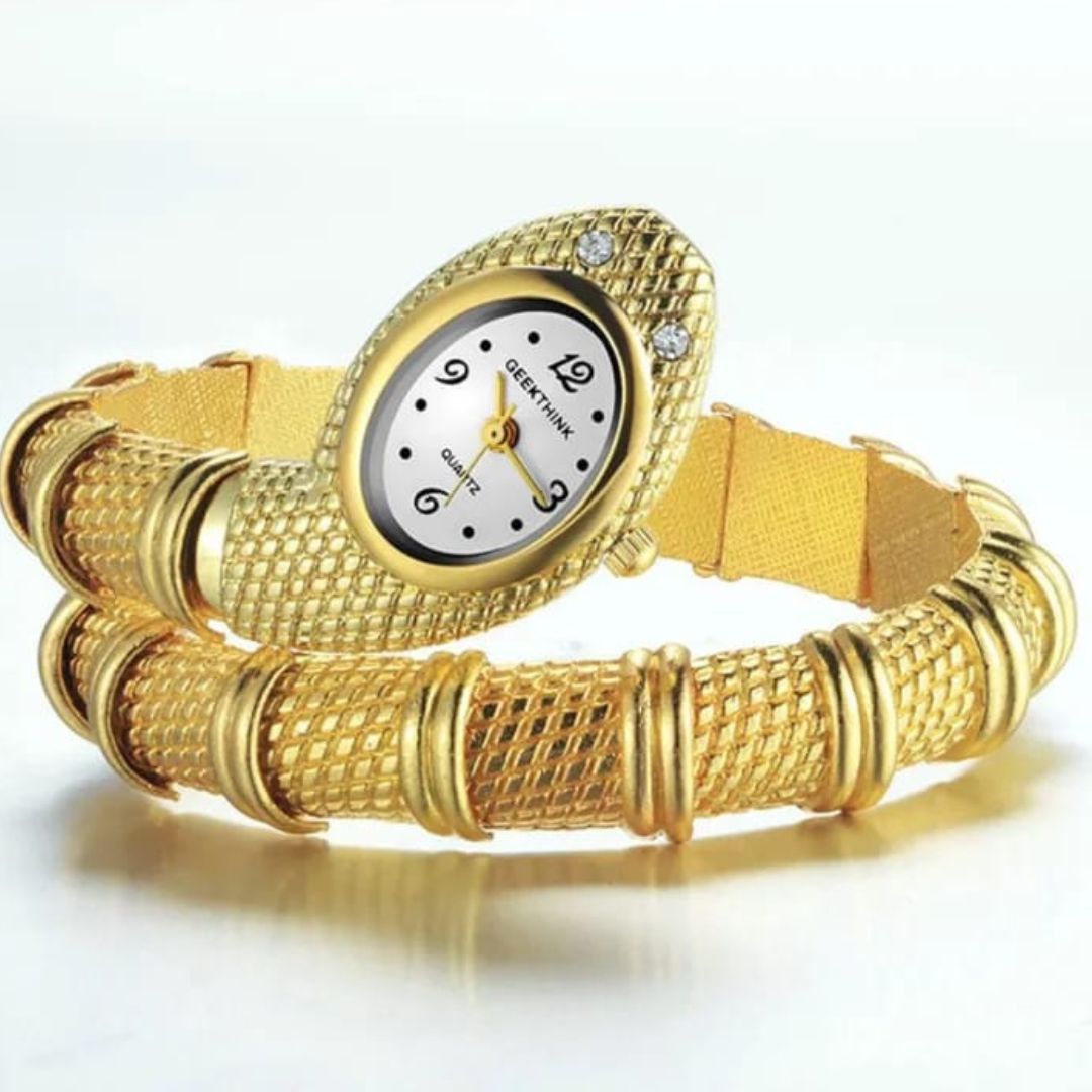 Serpentine Timepiece Bracelet