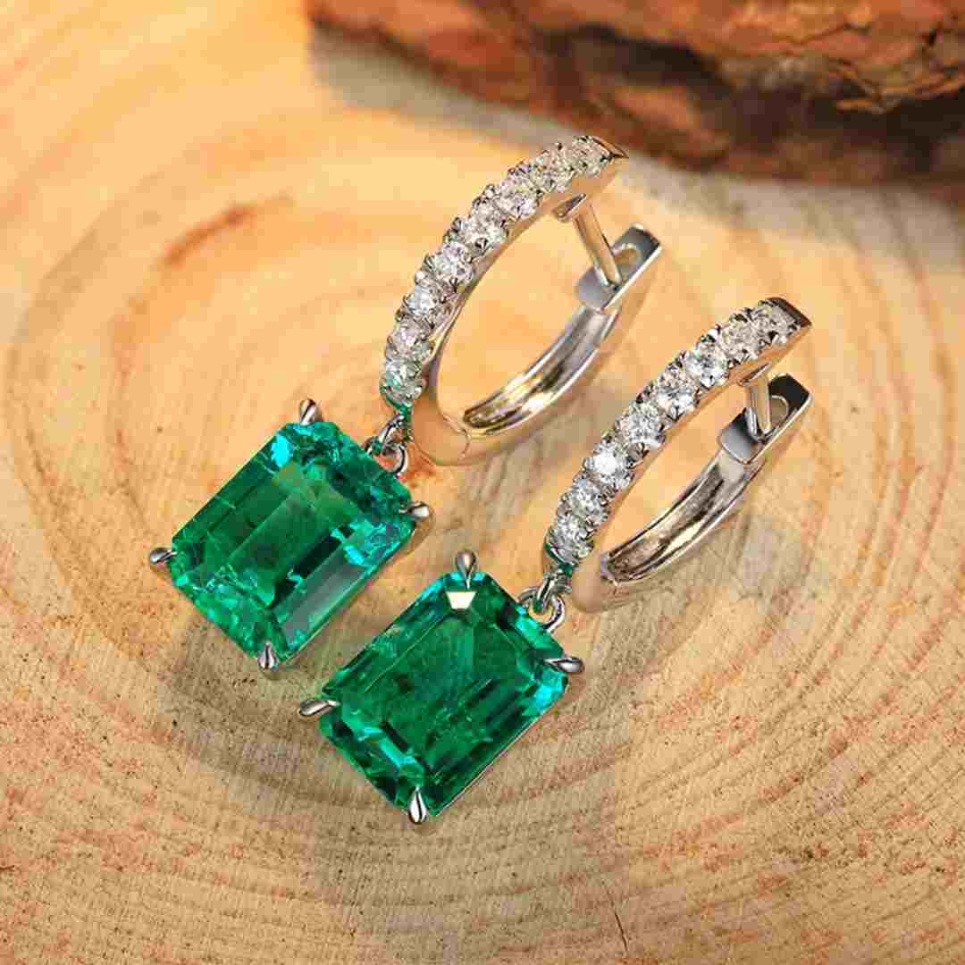 Emerald Isle Hoops Earring