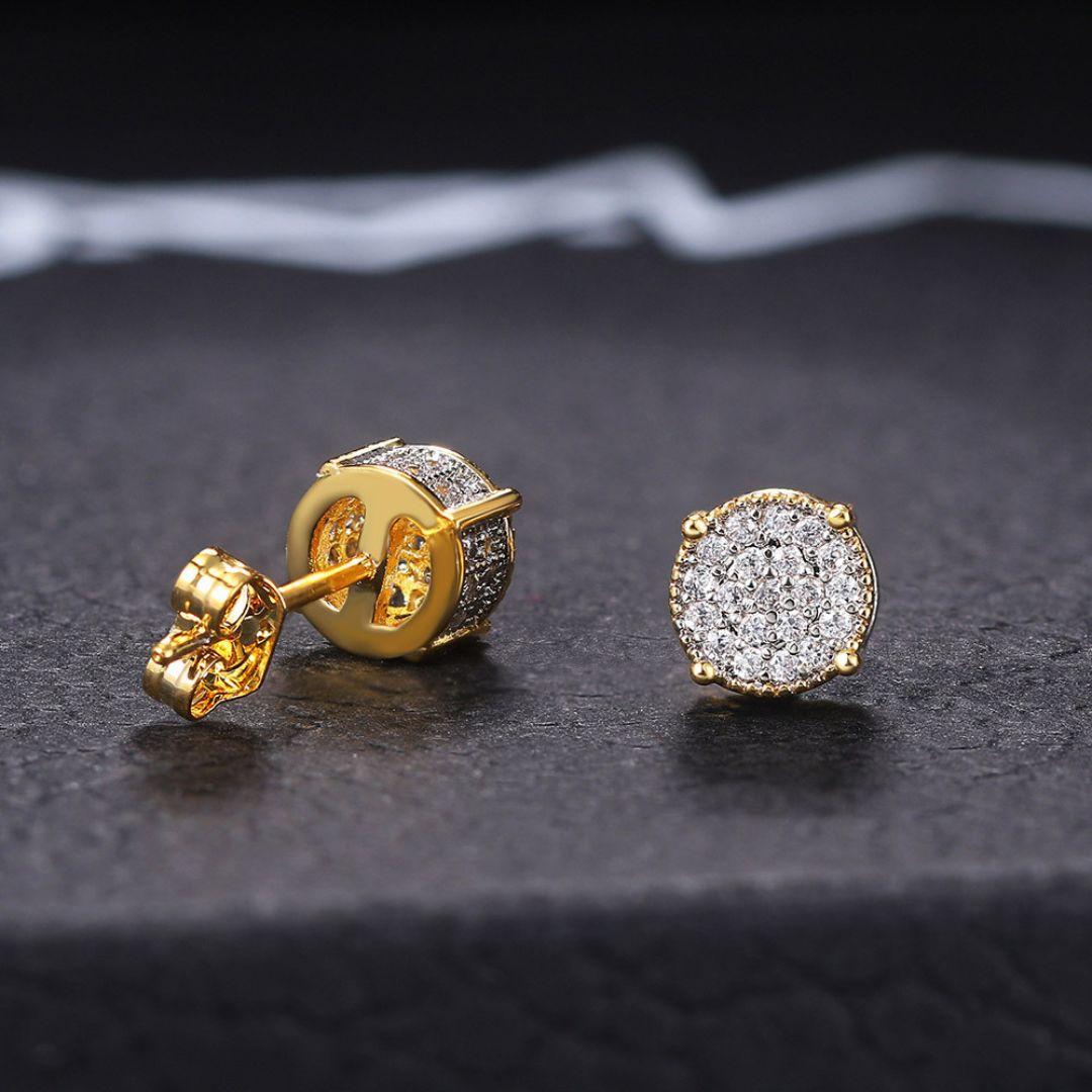 Elite Shine Circle Studs Earring