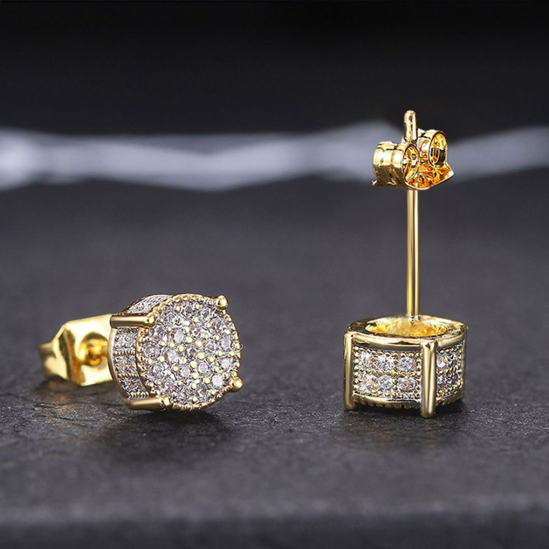 Elite Shine Circle Studs Earring