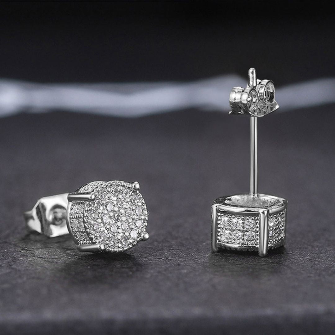 Royal Halo Spark Studs Earring