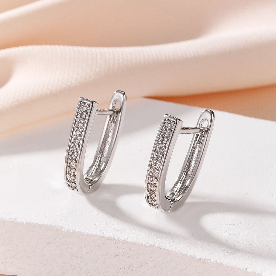 Gemline Royale Hoops Earring
