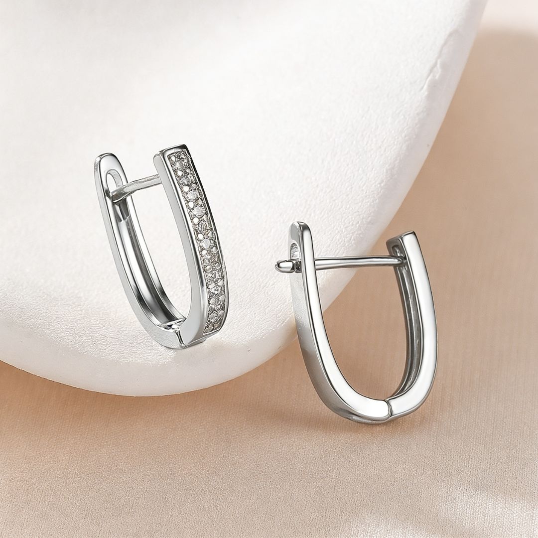 Gemline Royale Hoops Earring