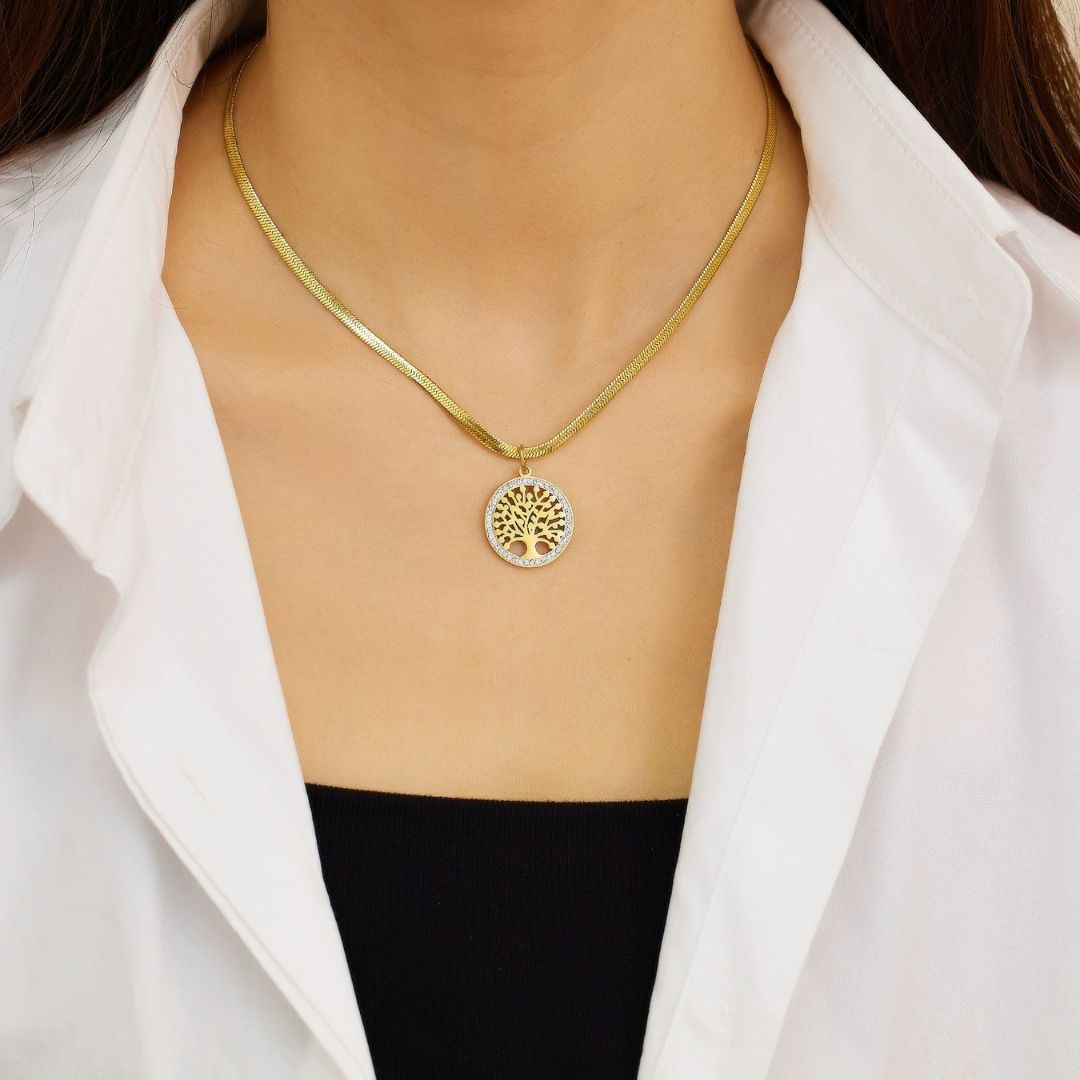 Golden Arbor Necklace