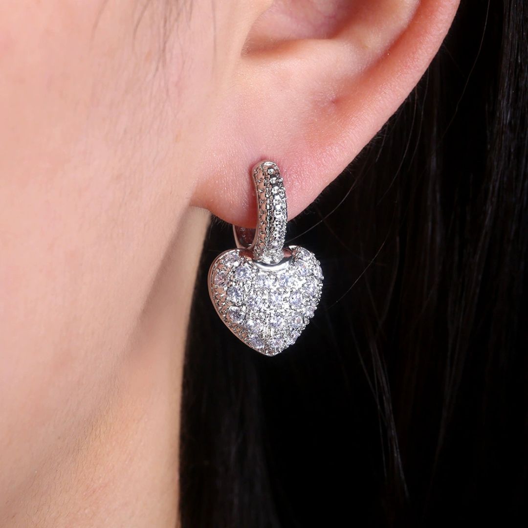 Heart Whimsy Drops Earring