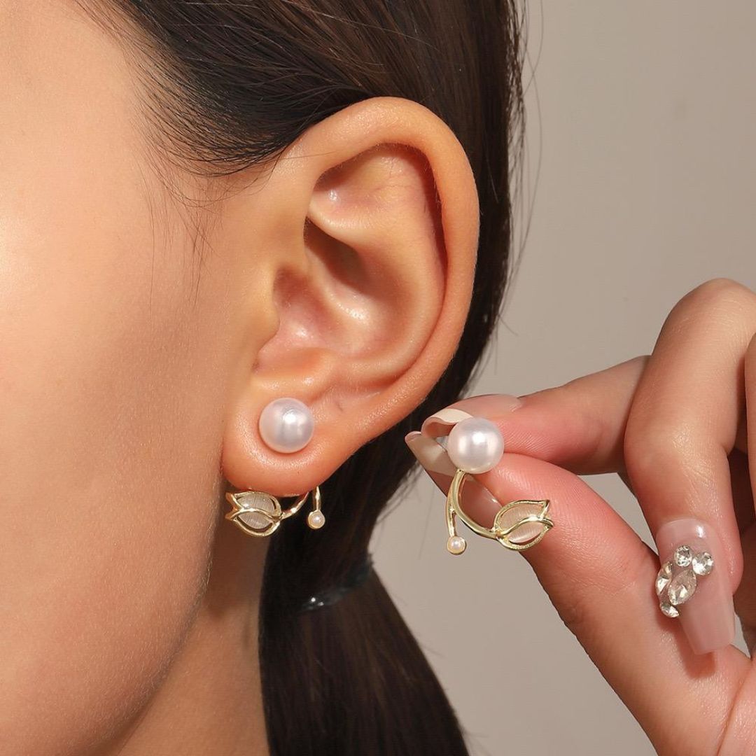 Tulip Stud Earring