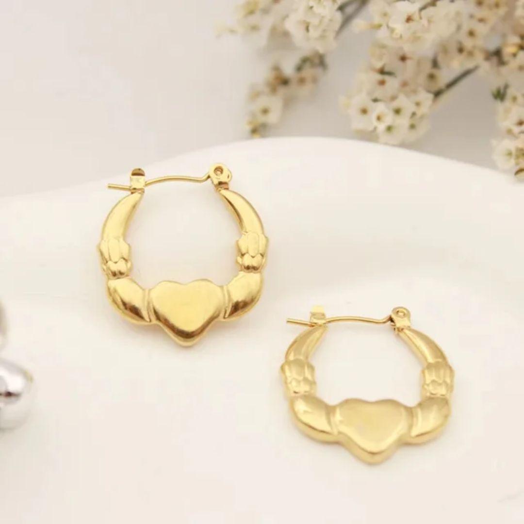 Glimmer Hoops Earring