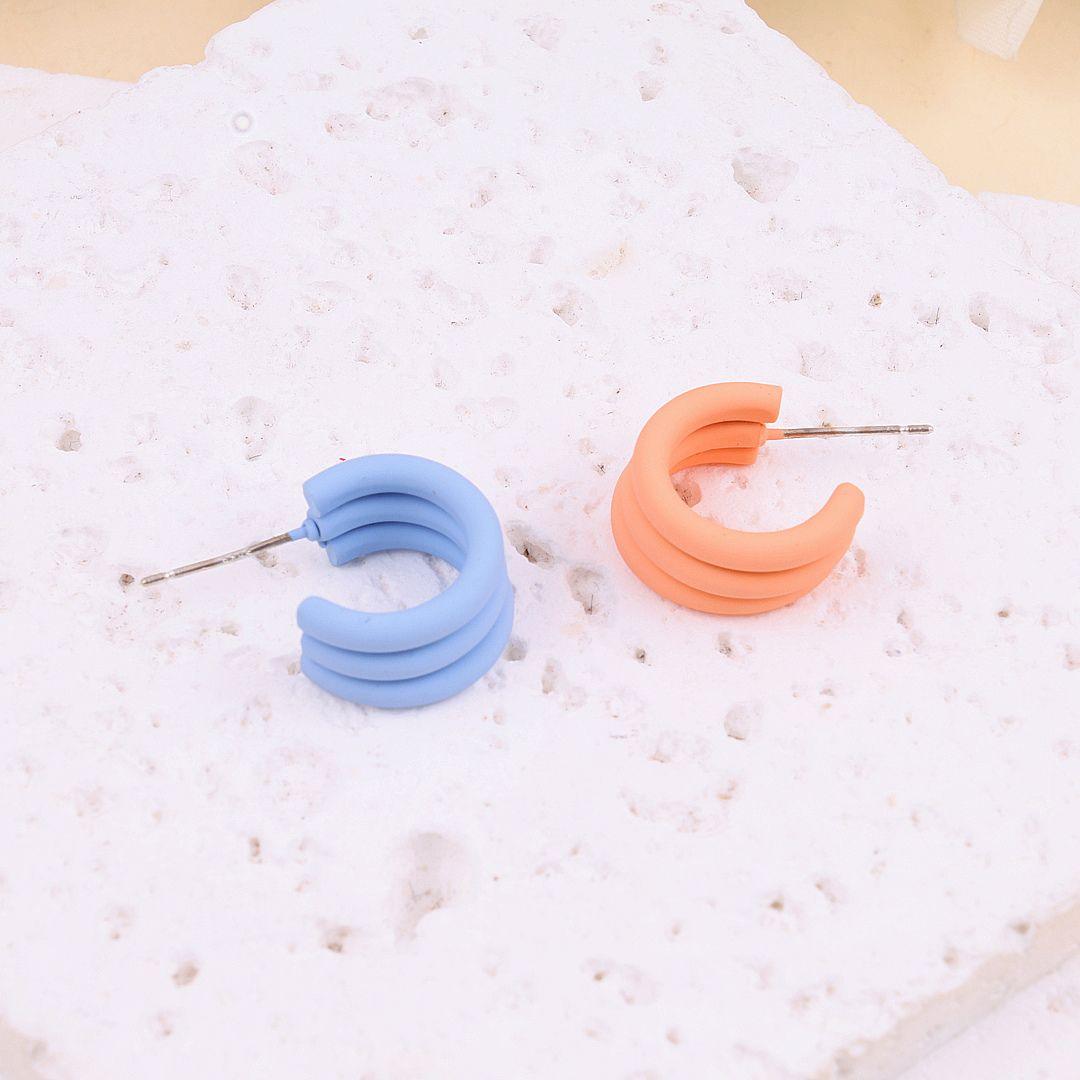 Mismatched Hoop Earrings