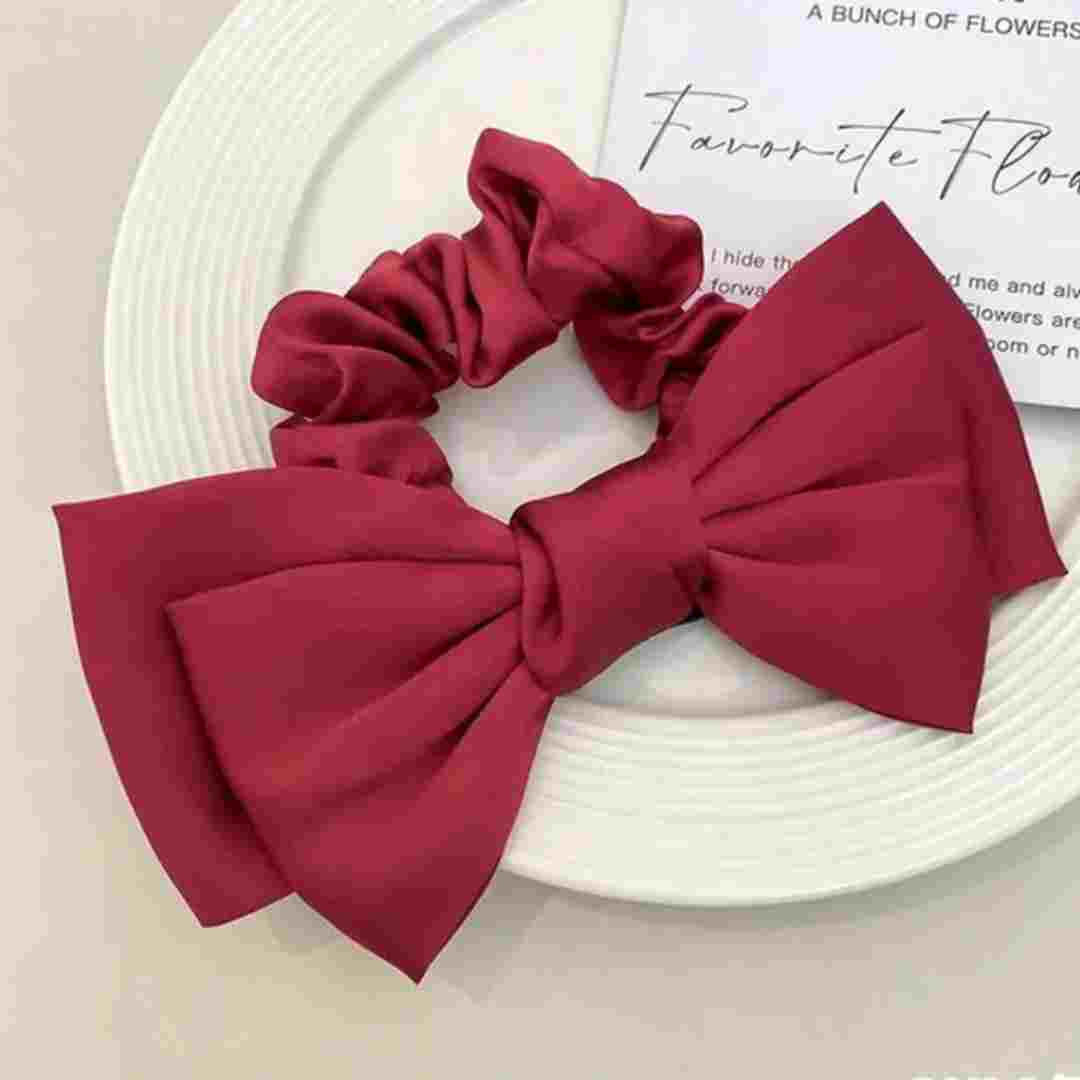 Red Srunchie Hair Tie