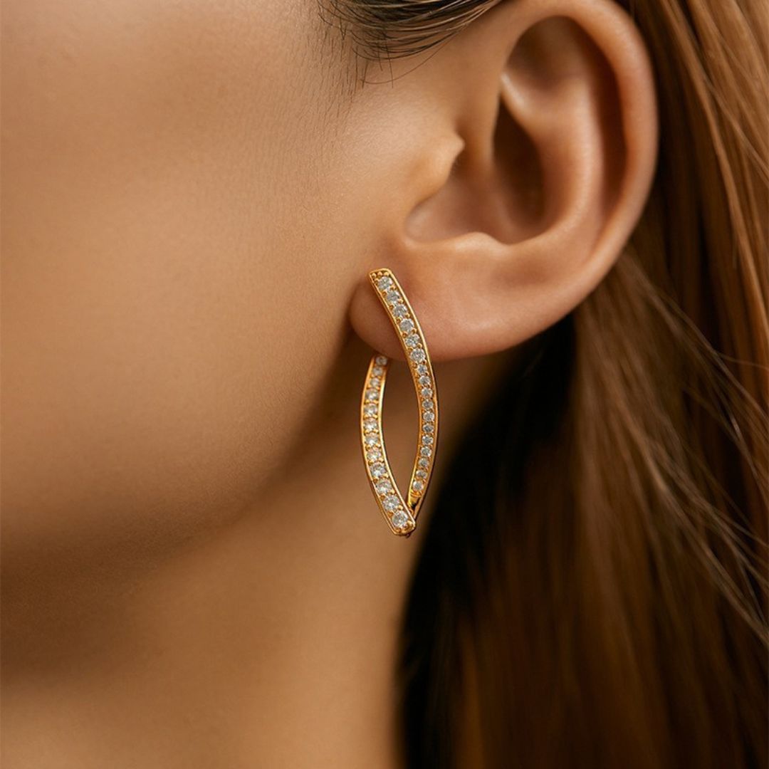 Gilded Embrace Earrings