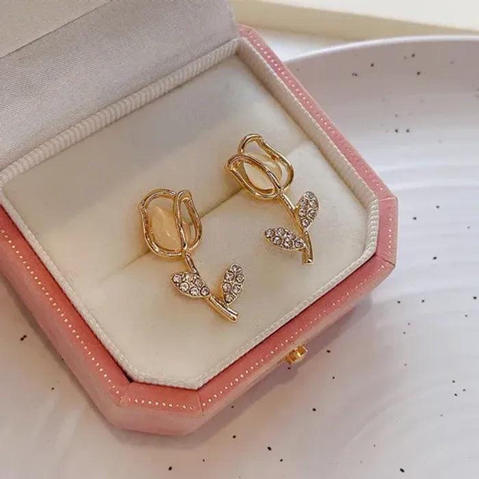 Floral Gleam Earring