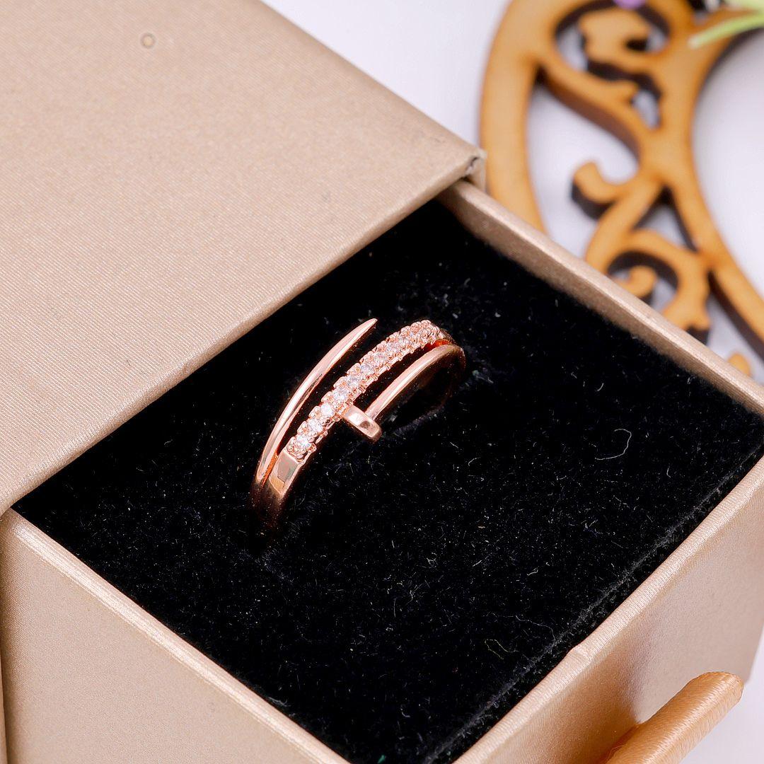 Rose Pave Embrace Ring