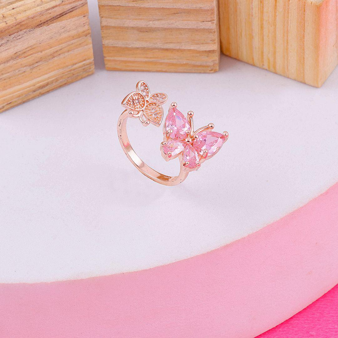 Social Butterfly Ring