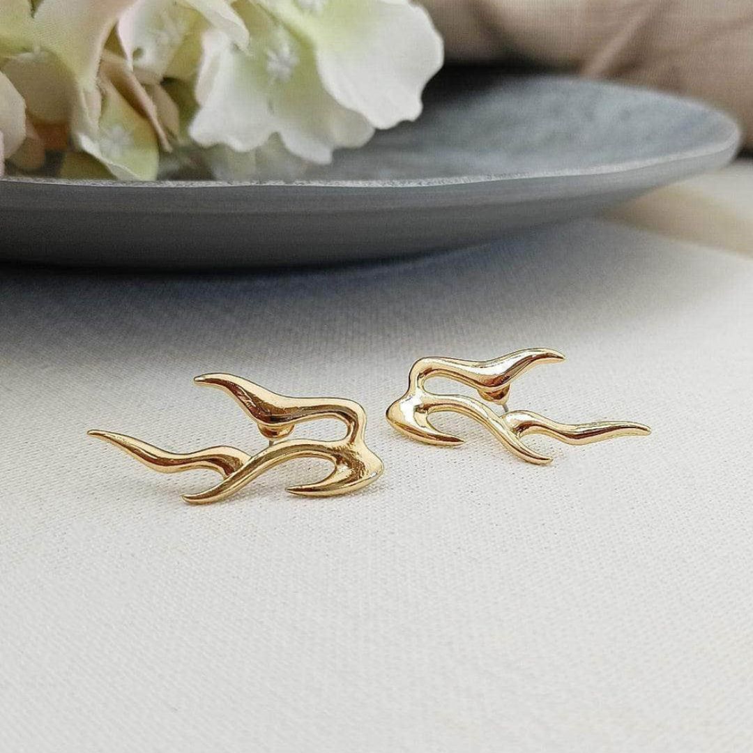 Golden Twinkle Earring