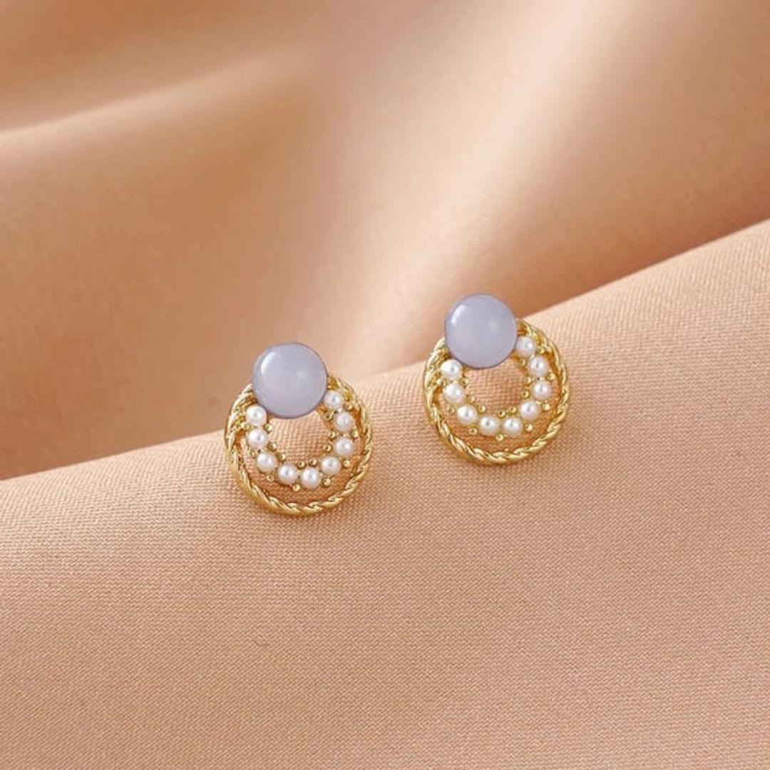 Rose Glow Minimal Earring