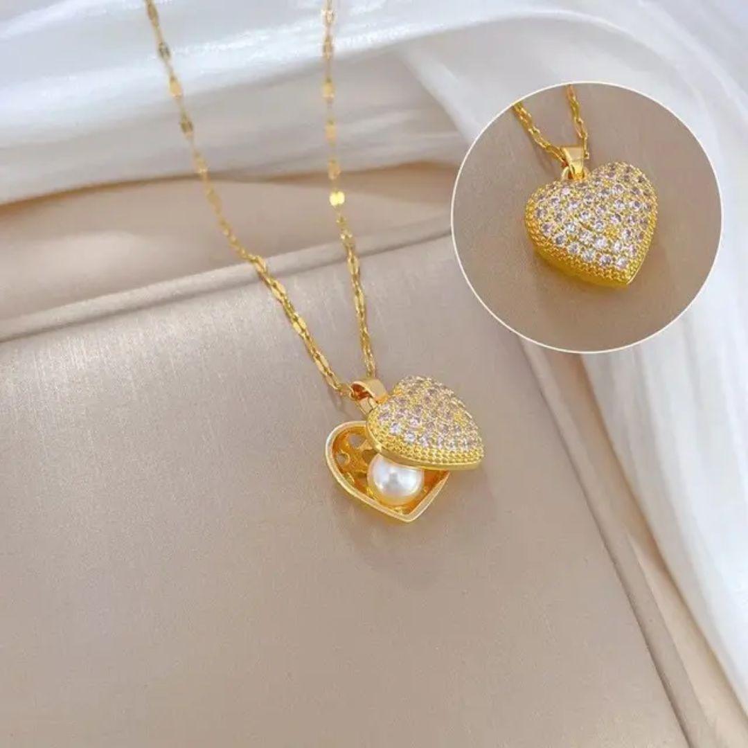 Rosegold Heart Necklace