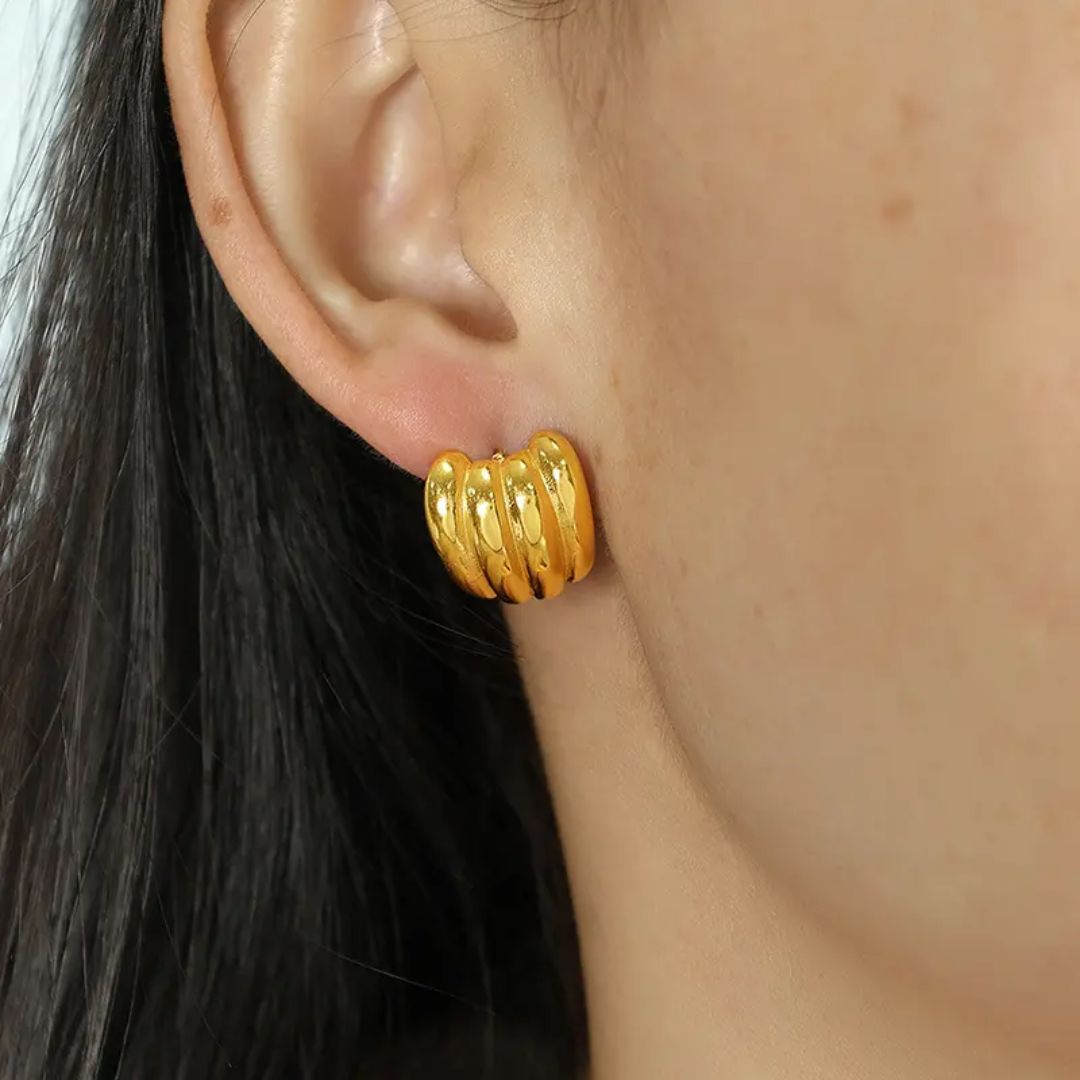 Gleam Hoops Earring