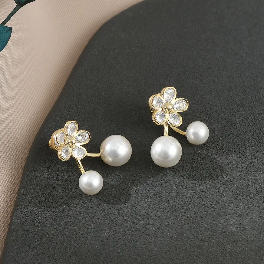 Pearl Bloom Earring
